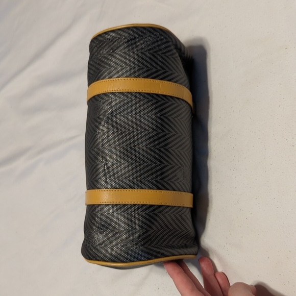 Vintage Mark Cross Mini Duffle Satchel Handbag - Picture 6 of 17